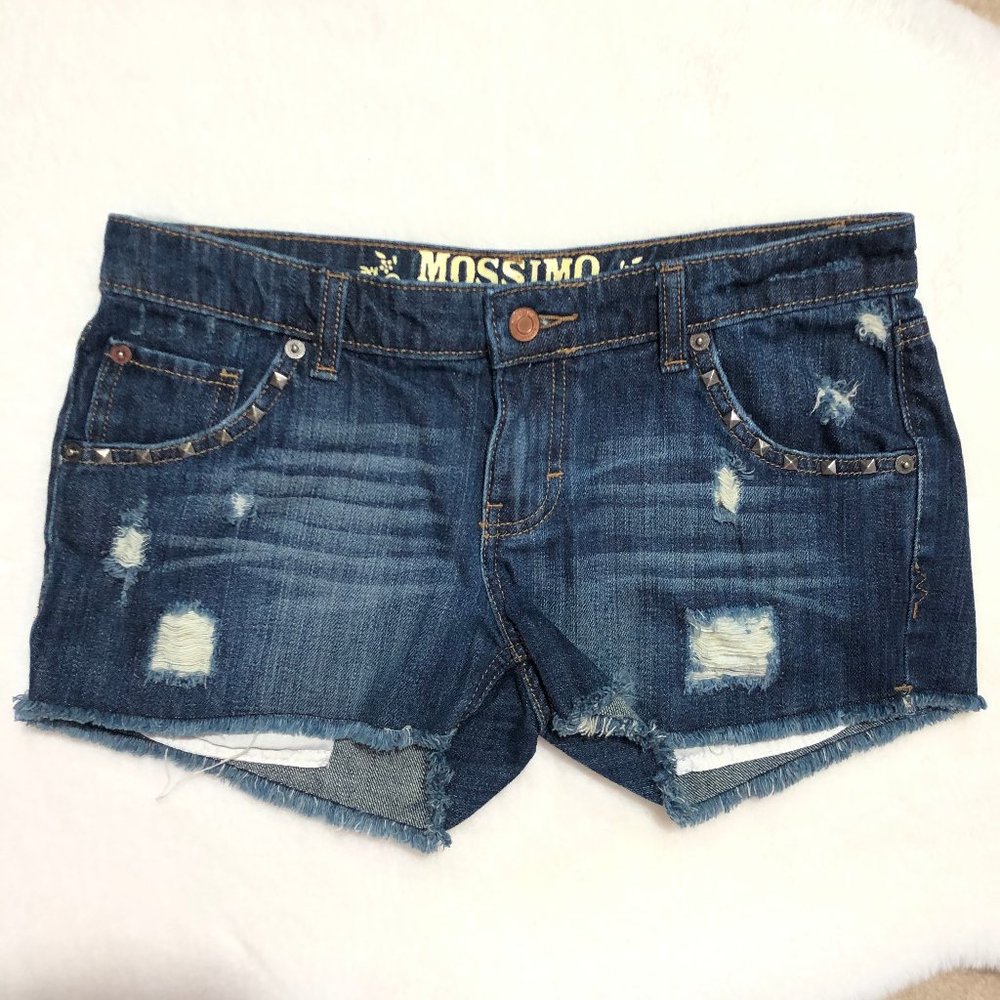 MOSSIMO SUPPLY DENIM CUT OFF SHORT SIZE 7